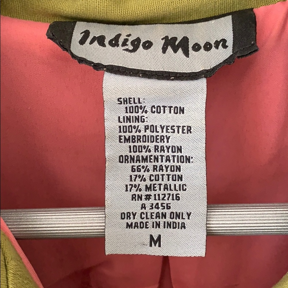 Indigo Moon Embroidered Jacket - image 2